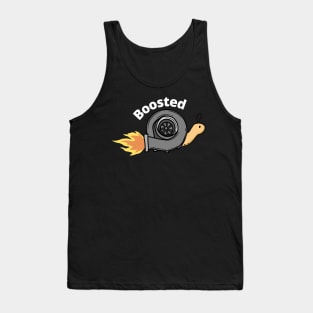 boosted snail turbo Tank Top